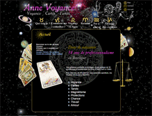 Tablet Screenshot of anne-voyance.com